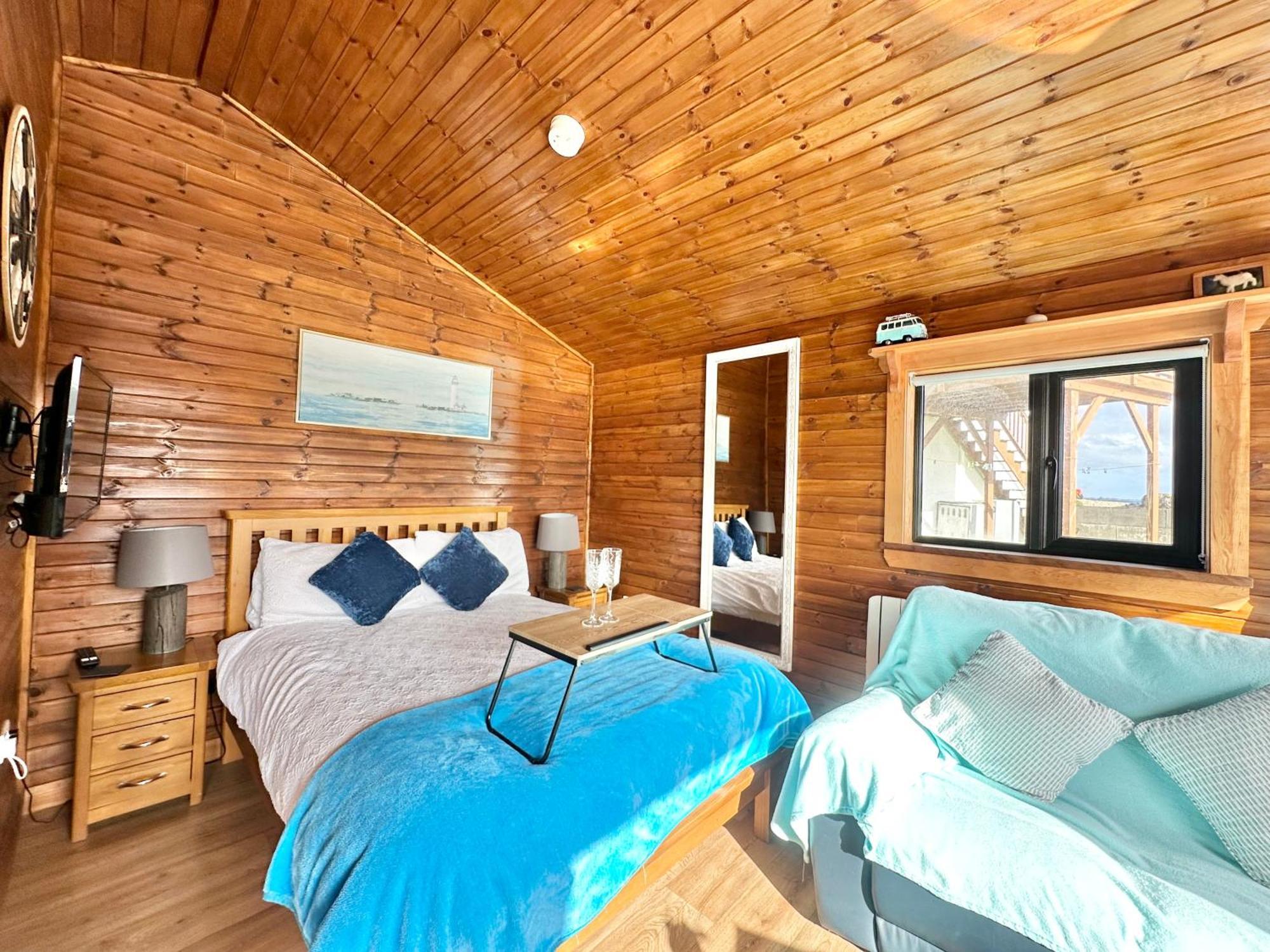 Cosy Portmor Log Cabin- Sea Views, Deck & Relaxation Malin Head Exterior foto